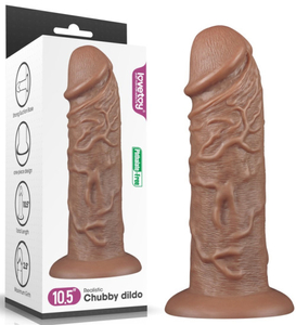 Husté opálené dildo