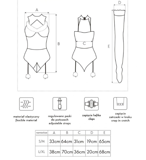 Kostým Sněhulky - 3 díly