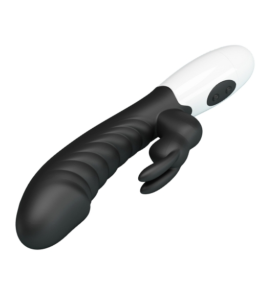 Černý králíčkový vibrátor