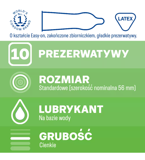Kondomy Durex Naturals s lubrikantem na vodní bázi