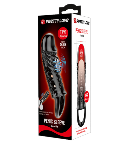 Vibrační nástavec s háčkem na varlata