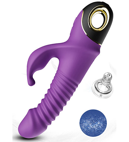 Vibrátor s vratným pohybem a otočnou hlavicí