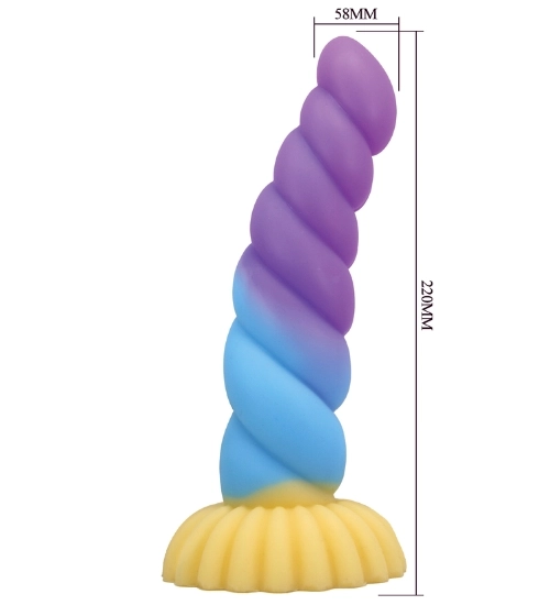Dildo jednorožec Power Monsters Unicorn 22 cm