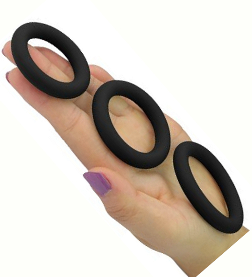 3 erekční kroužky