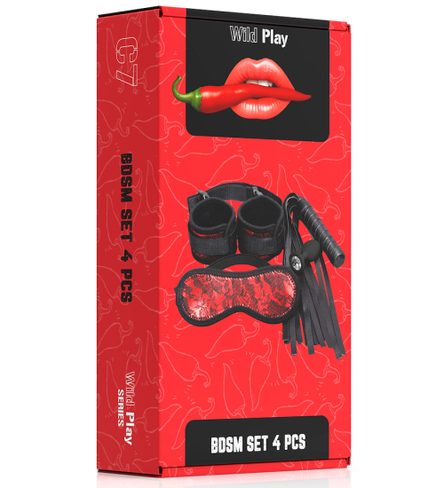 Smyslně stimulující sada BDSM