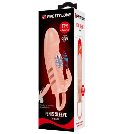Vibrační návlek na penis sleeve