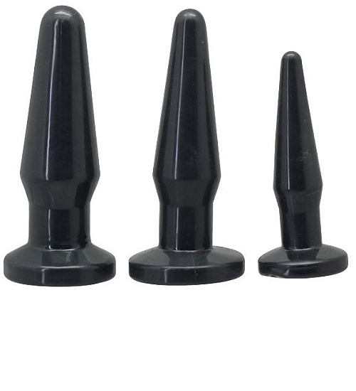 Sada 3 análních kolíků