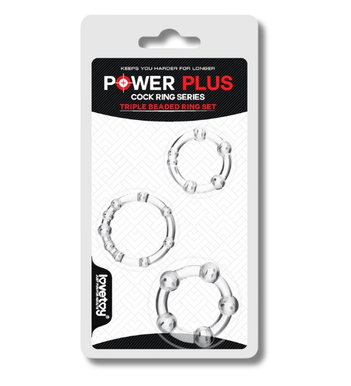 Lovetoy - sada 3 kroužků 