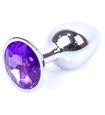 Anální kolík s fialovým krystalem