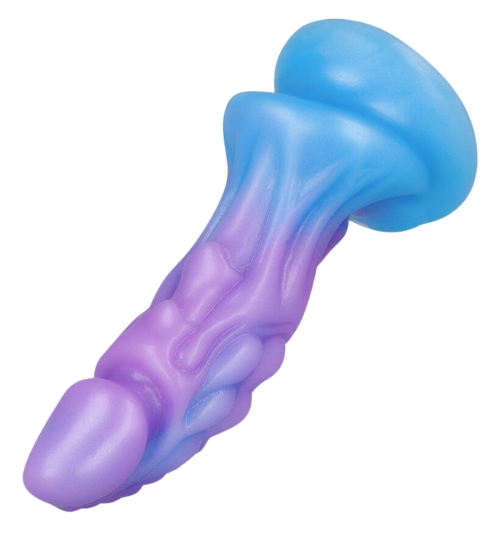 Měsíční měkké silikonové dildo