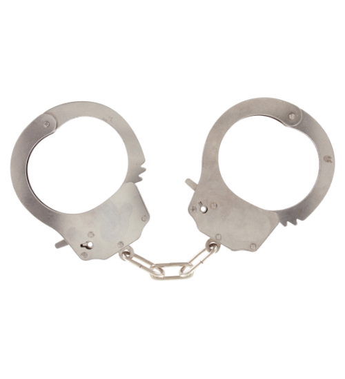 Erotická pouta z masivního kovu