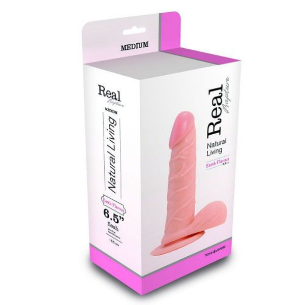 Realistické dildo tělové barvy