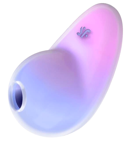 Fialový a růžový stimulátor klitorisu