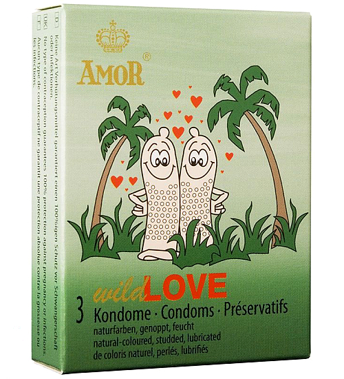 Kondomy s oušky - 3 ks.