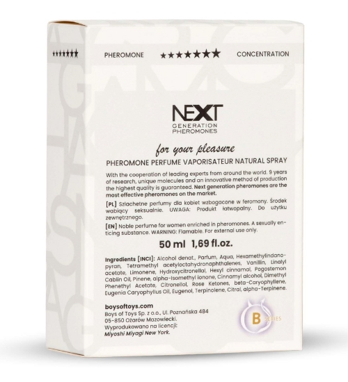 Další dámské feromony 50ml - silná koncentrace