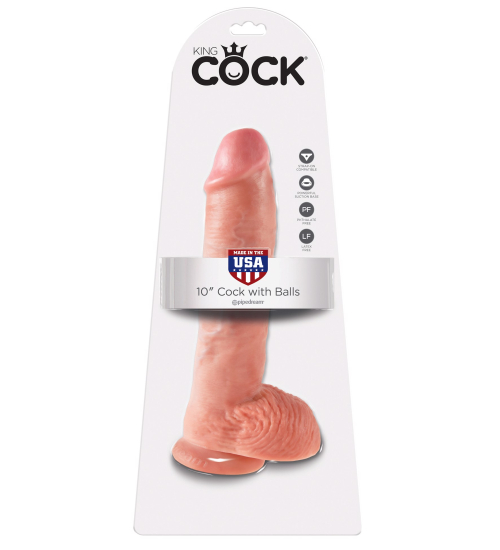 Velké dildo s přísavkou King Cock