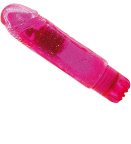 Mini třpytivý vibrátor