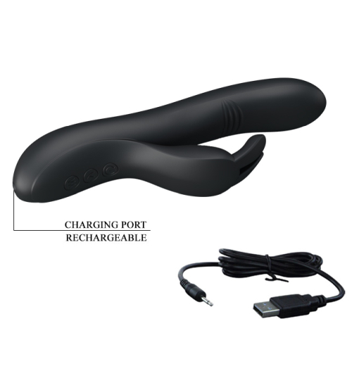 Vibrátor s pohyblivou špičkou - Hit