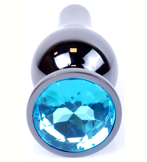 Černý a modrý anální kolík