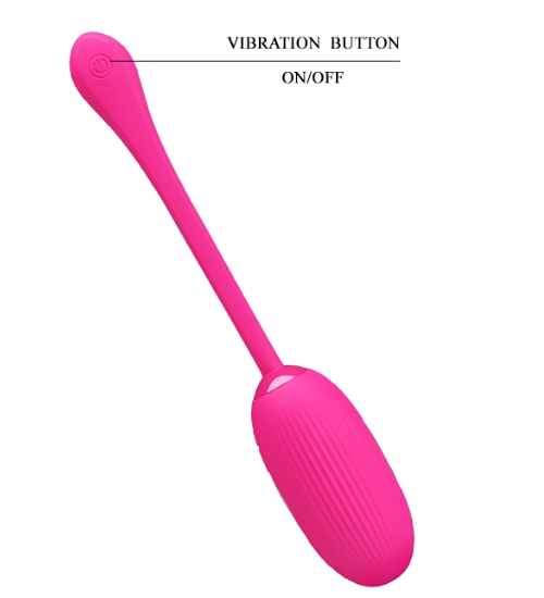 Růžové vajíčko s elektrostimulací