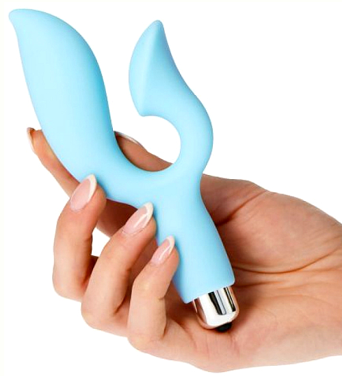 Modrý dvojitý vibrátor