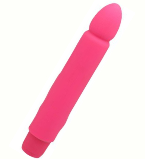 Silikonový růžový zajíček