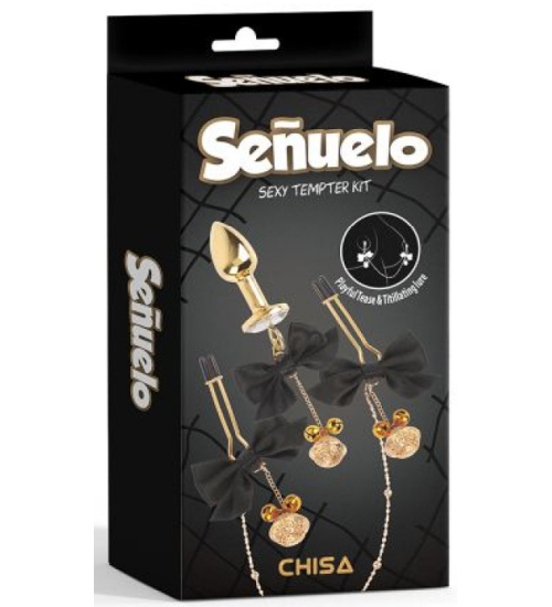 Anální zástrčka s příslušenstvím 