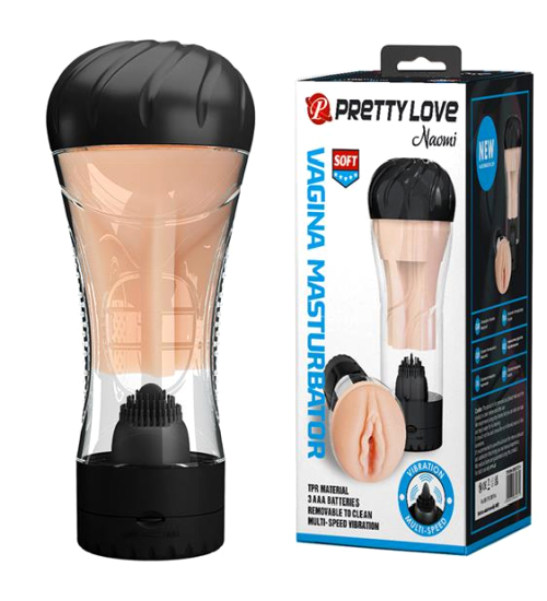 Masturbátor vagíny s vibracemi