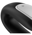 Černý stimulátor párů Satisfyer
