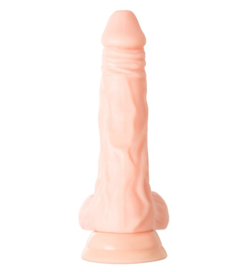 Realistické dildo s přísavkou