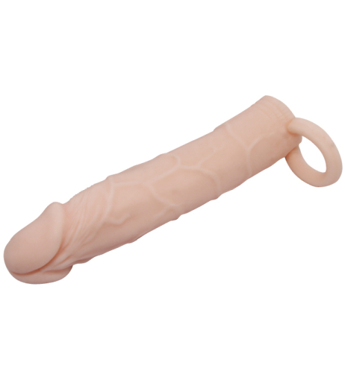 Prodlužovací návlek na penis s poutkem na varlata