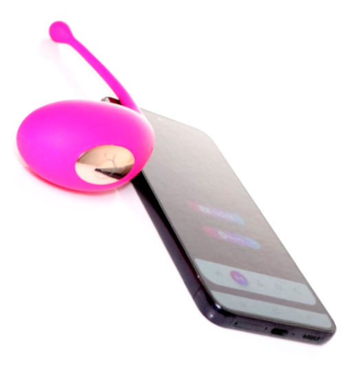 Stimulační vajíčko ovládané aplikací