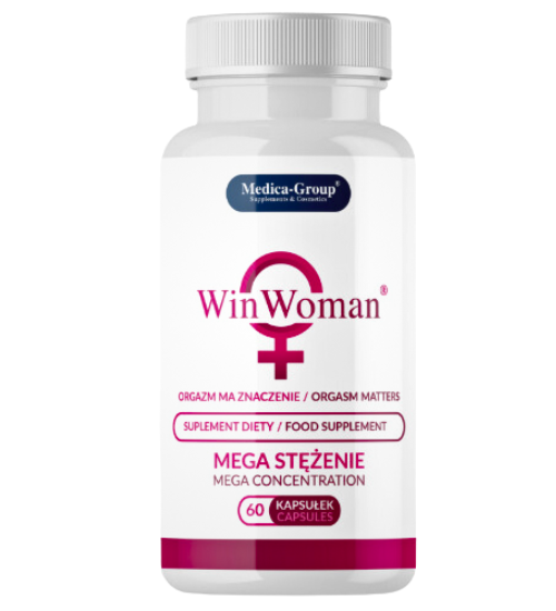 WinWoman 60 kapslí - tablety pro posílení ženského orgasmu