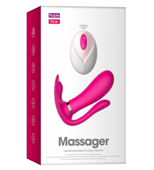 Vibrační stimulátor s bezdrátovým dálkovým ovládáním