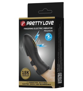 Masážní přístroj s vibrací a elektrostimulací