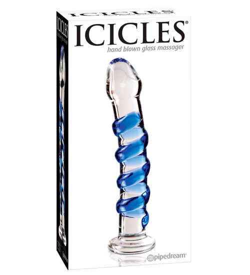 Skleněný penis - dildo