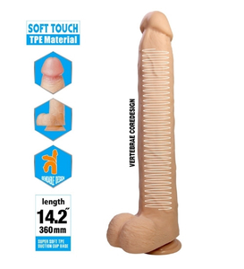 Velké realistické dildo 30 cm