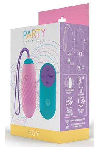 Vejce zdobené jemnými vlnkami