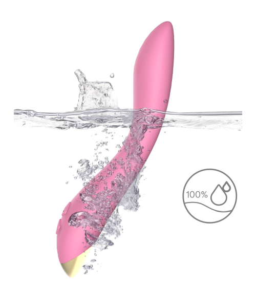 Flamingo - elegantní růžový vibrátor