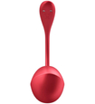 Vibrační červené vajíčko Satisfyer – ovladač + aplikace