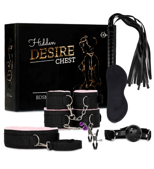 8dílná sada BDSM pro začátečníky