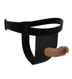 Silikonový strap-on s měkkou hlavičkou
