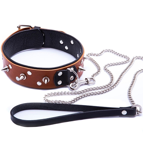 Pánský obojek s vodítkem