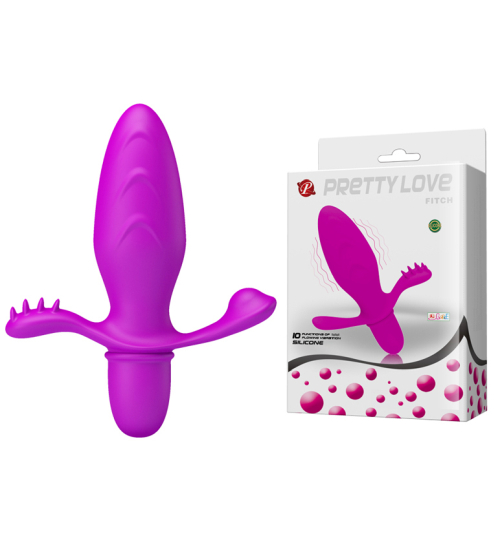 Vibrační anální kolík - 10 vibračních režimů