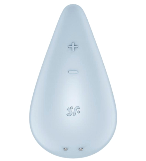 Modrá vibrující kapka