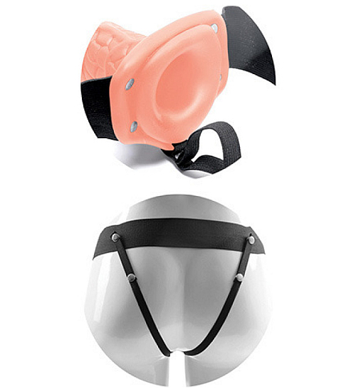 Vibrační protéza Strap-on - 20,5 cm