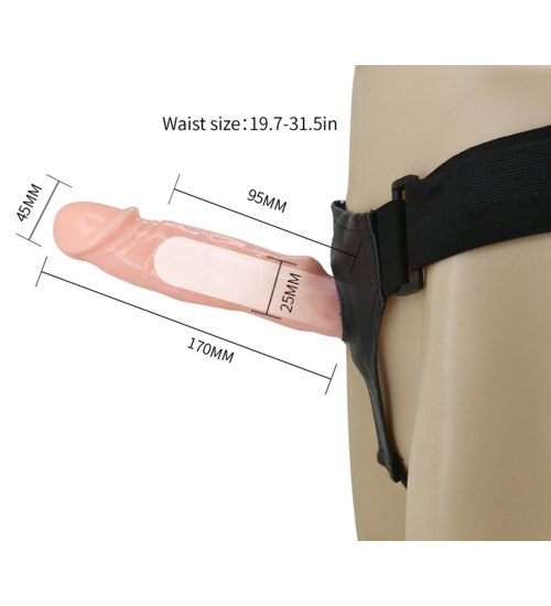 Vibrační penis na rovnátkách