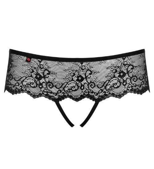 Krajkové kalhotky s otevřeným rozkrokem