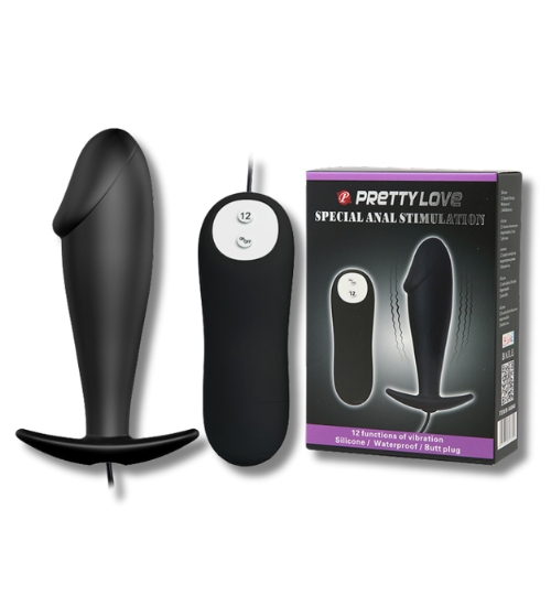 Anální kolík s 12 vibračními režimy!
