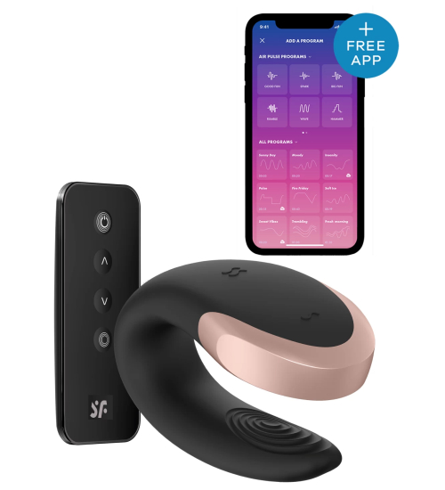 Vibrátor pro páry - dálkové ovládání a aplikace